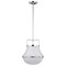 Nuvo Valdora 1-Light Pendant 14 in. Polished Nickel White Opal Glass 60/7873 - alternate 5